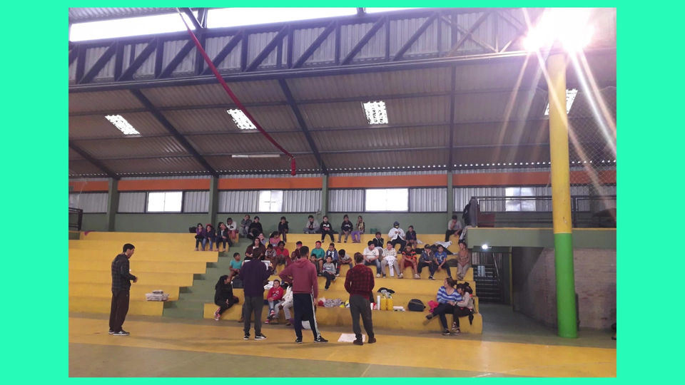 Encuentro recreativo en Sacude